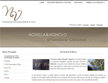 Tablet Screenshot of novellaevignolo.com